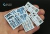 Quinta Studio QD48320 Su-30SM 3D-Printed & coloured Interior on decal paper (GWH) 1/48